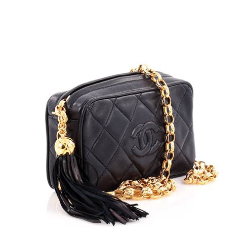 chanel vintage cc camera bag|authentic Vintage Chanel bag.